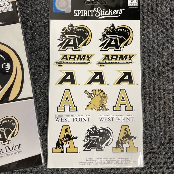 West Point Military Army School Laptop Decals Spirit Stickers NEW - Picture 3 of 3